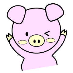 [LINEスタンプ] ぶたのみーとん
