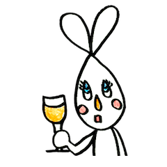 [LINEスタンプ] やんやんうさぎ