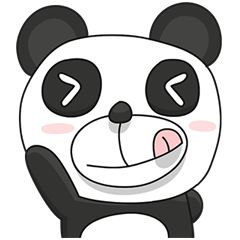 [LINEスタンプ] This is the Panda！！！