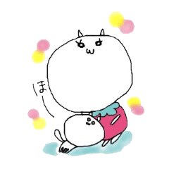 [LINEスタンプ] ちびにゃんこのスタンプ