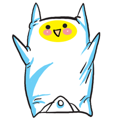 [LINEスタンプ] Small pillow