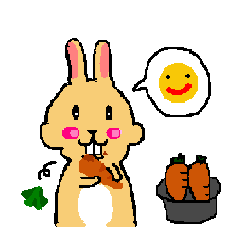 [LINEスタンプ] Rube Rabbit