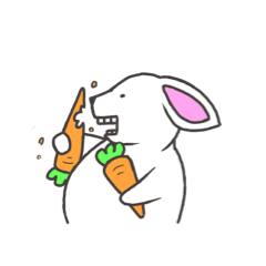 [LINEスタンプ] オノマトペ・アニマル〜シンプルな効果音〜