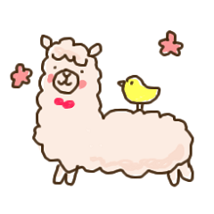 [LINEスタンプ] アルコちゃんとトリピー