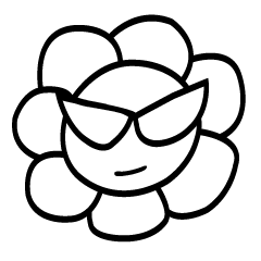 [LINEスタンプ] flower O