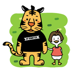 [LINEスタンプ] Rossie ＆ Benjamin