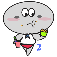 [LINEスタンプ] An Interesting UFO Man, ver. 2の画像（メイン）