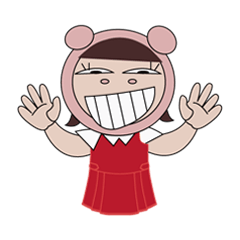 [LINEスタンプ] Miss On pig pig