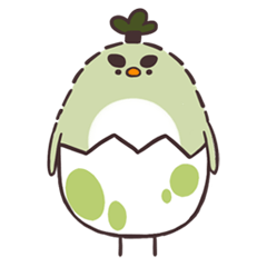 [LINEスタンプ] It's not a chick！OBO！002