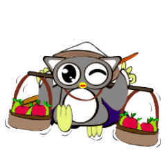 [LINEスタンプ] Magic elf is happy to travel.