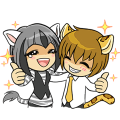 [LINEスタンプ] Leopard-Meow daily.(Part 2)