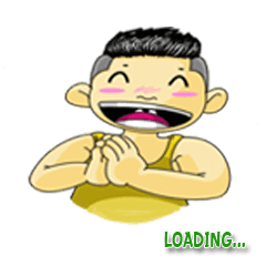 [LINEスタンプ] Rural children Wua chon