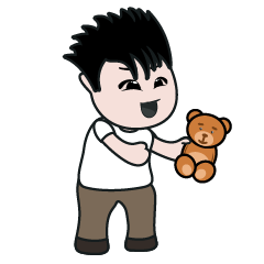 [LINEスタンプ] Jedo Krean Boy