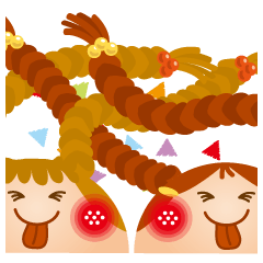 [LINEスタンプ] ツイストツインズ
