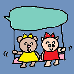 [LINEスタンプ] かわいい日常会話スタンプ109