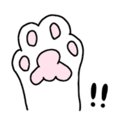 [LINEスタンプ] ゆるい白猫