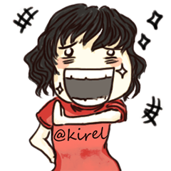 [LINEスタンプ] Kirel boy and girl