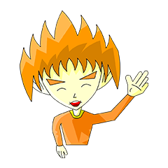 [LINEスタンプ] Sabsan (Punk boy)