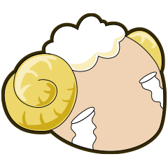 [LINEスタンプ] Sheep wool