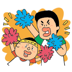 [LINEスタンプ] イチとハチ
