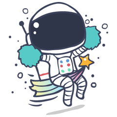 [LINEスタンプ] Jack The Astronaut