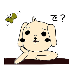 [LINEスタンプ] シュール犬 コナタ
