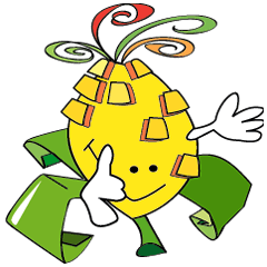 [LINEスタンプ] Fruit Fit For Fine