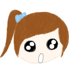 [LINEスタンプ] cuteMandy  girl