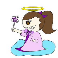 [LINEスタンプ] Little Colorful Angel