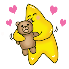 [LINEスタンプ] BJ Star