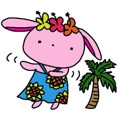 うさぎのおまのちゃんすたんぷ