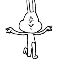 [LINEスタンプ] 私はうさぎ。