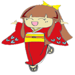 [LINEスタンプ] 着物姫