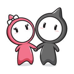 [LINEスタンプ] SENS MAN and SENS GIRL
