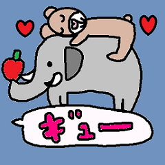 [LINEスタンプ] かわいい日常会話スタンプ106の画像（メイン）