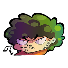 [LINEスタンプ] quirky artist