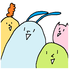 [LINEスタンプ] Mister whatever they are