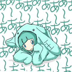 [LINEスタンプ] 四国うさぎ