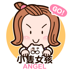 [LINEスタンプ] Angel go go go！