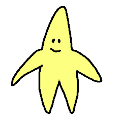 [LINEスタンプ] ヒトデちゃんスタンプ