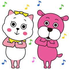 [LINEスタンプ] ブーブー＆ピーピー