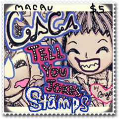 [LINEスタンプ] CaCa: Tell You Jokes！ Stamps！