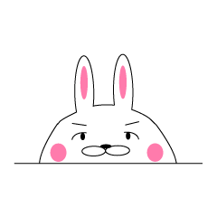 [LINEスタンプ] おいらエラうさぎだぜい！