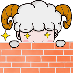 [LINEスタンプ] 白ヤギの日常