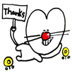 [LINEスタンプ] ラブニャン~感謝編~