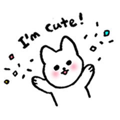 [LINEスタンプ] I'm cute！