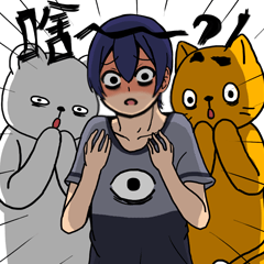 [LINEスタンプ] Can you tell me why？2