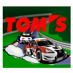 [LINEスタンプ] TOM'S RACING Sticker fetchpriority=high