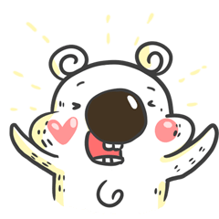 [LINEスタンプ] Chiau bear 2