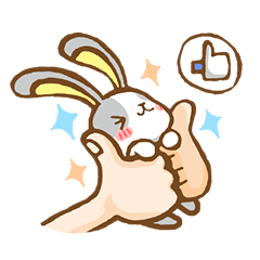 [LINEスタンプ] Mifair x Rabbits family